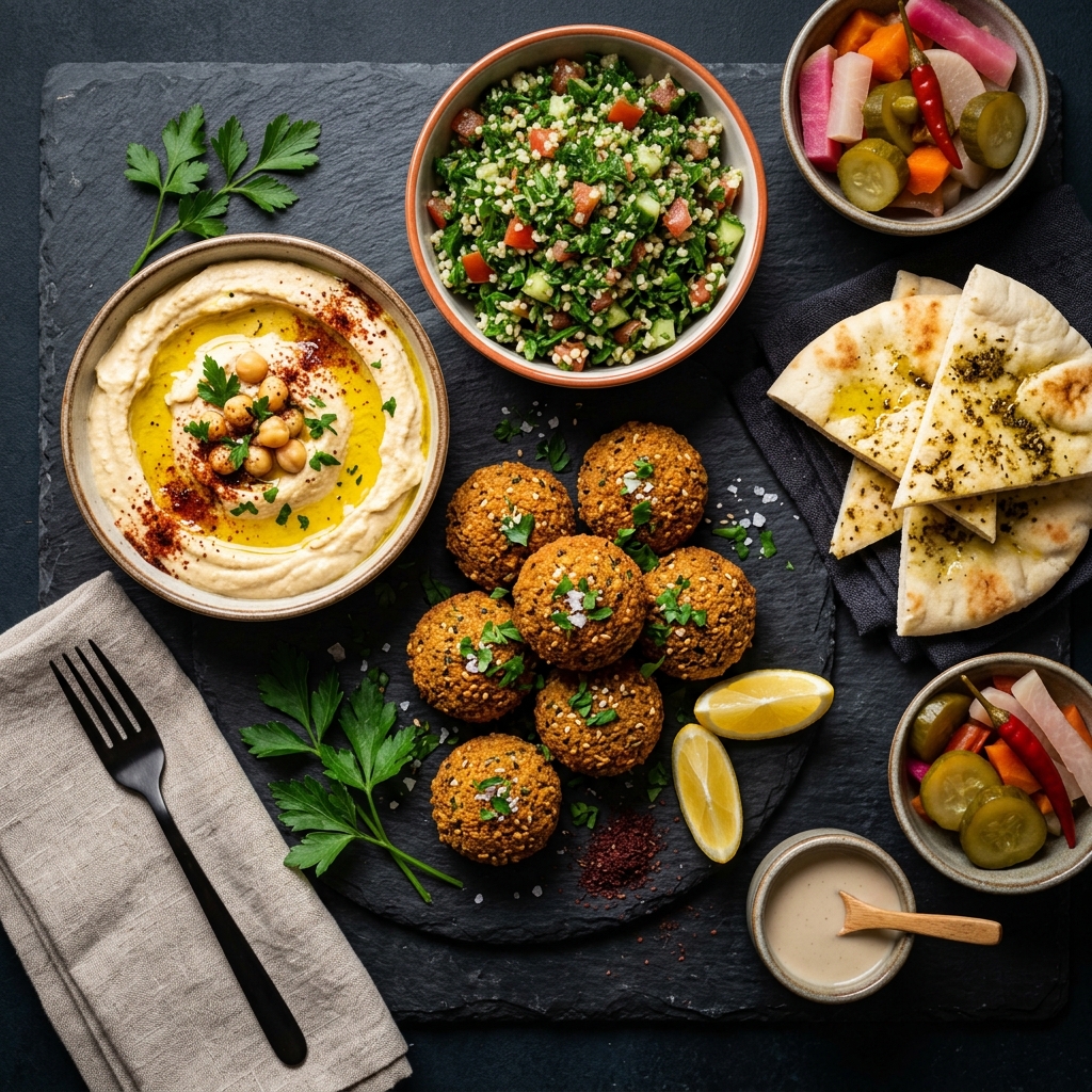 Falafel plate